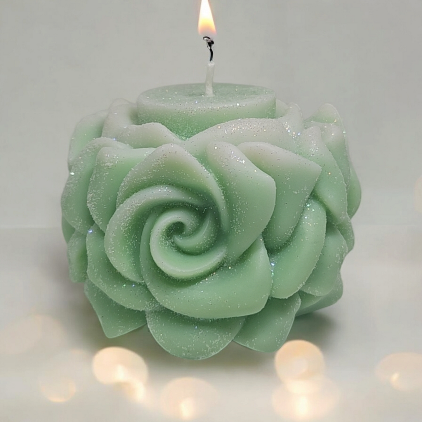 Bougie Rose Aloe Vera
